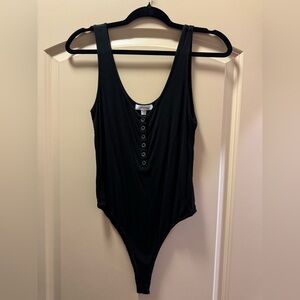 Mittoshop Black Bodysuit